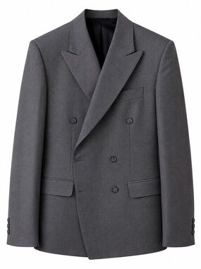 Angelico Made in Italy Super 100s Wool Suit | Double Breasted Blazer & Trousers